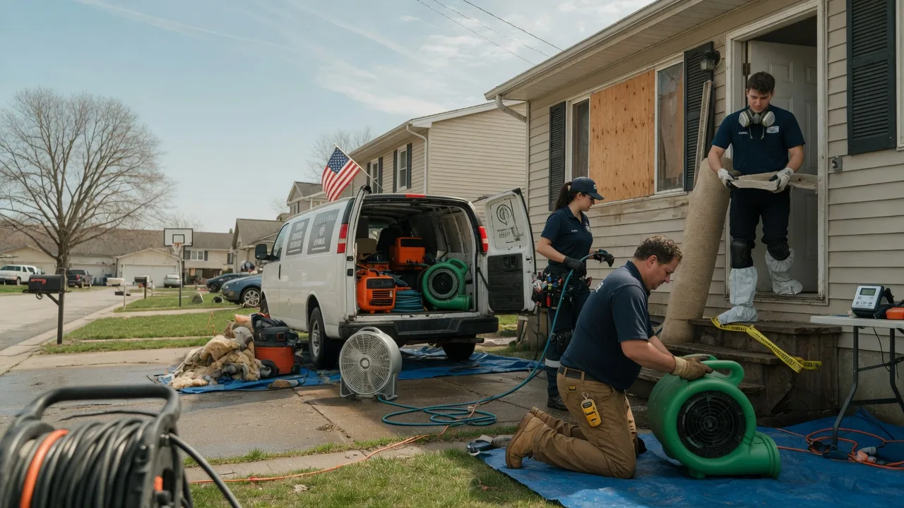 Water Damage Restoration in Sparta, WI near me